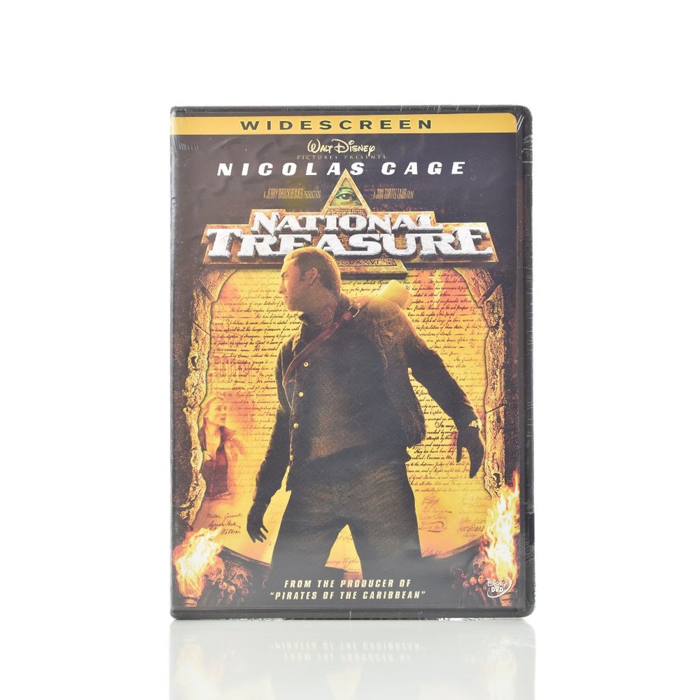 New Walt Disney NATIONAL TREASURE Movie DVD Widesc